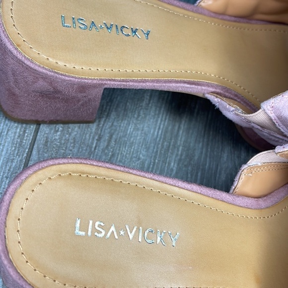 Lisa Vicky Mindfulx Block Heel Slide Sandal l SIZE 9.5 - Picture 8 of 9